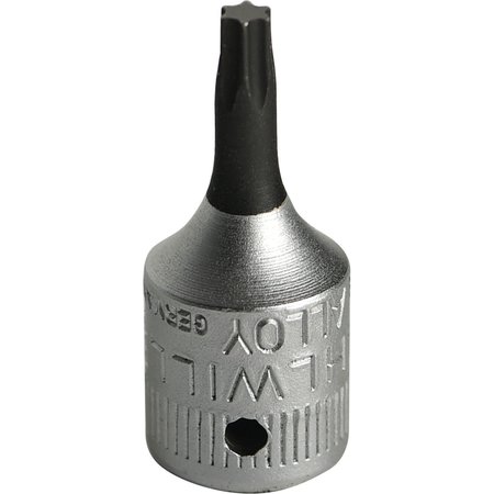 STAHLWILLE TOOLS 6, 3 mm (1/4") Screwdriver socket TORX T15 L.28 mm 01350015